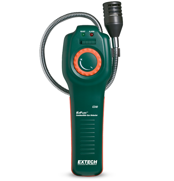 Detector de gas combustible Extech EZ40 EzFlex™